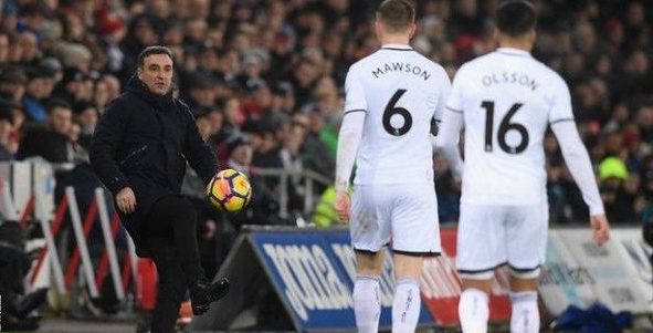 Swansea boss Carvalhal says club is 'breathing again' after stunning Arsenal