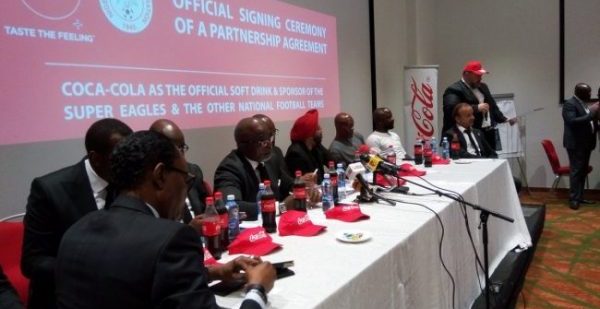 NFF partners with Coca-Cola, unveils Super Eagles 2018 World Cup program