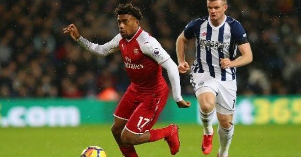 Iwobi starts in Arsenal's draw at West Brom