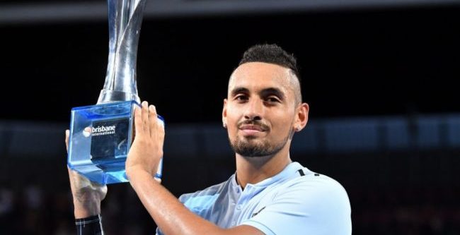 Nick Kyrgios wins Brisbane International