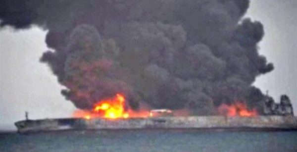 Fears of explosion, environmental hazard as tanker continues to leak oil days after collision with cargo ship