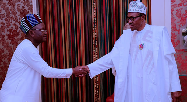 BENUE KILLINGS: Buhari meets Gov Ortom, orders IGP to relocate