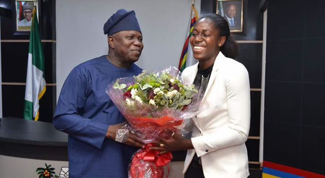 Ambode appoints Oshoala as sports ambassador