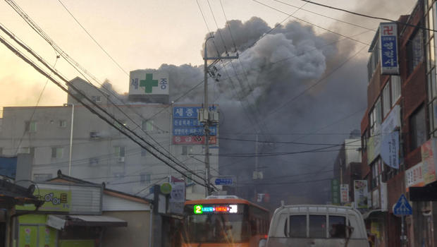 SOUTH KOREA: 41 feared dead, dozens injured in hospital fire