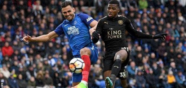 FA CUP: Iheanacho nets brace, Ndidi scores in Leicester victory; Wigan, Brighton advance