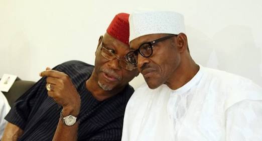 While Tinubu struggles to resolve APC crises Pro-Buhari protesters block party hq, demand Oyegun’s exit