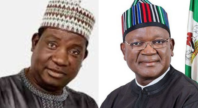 ANTI-OPEN GRAZING LAW: Who are you to warn me, mind your own business, Gov Ortom tells Lalong