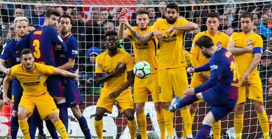 Messi scores stunning goal to earn vital win for Barca against Atletico