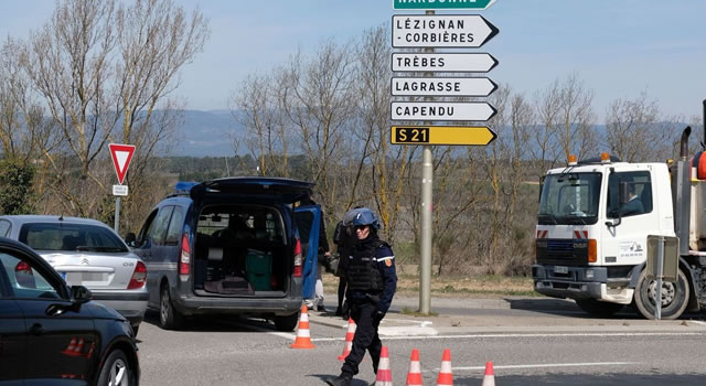 French police gun down supermarket hostage taker