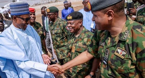 INSECURITY: Buhari challenges security agencies to up their game
