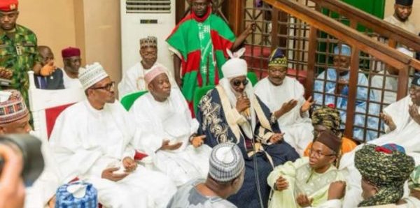 PHOTOSCENE: Buhari, Saraki, govs storm Kano for wedding of Ganduje, Ajimobi