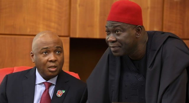 NASS INVASION: Saraki, Ekweremadu claim Nigerian govt hatching another plot