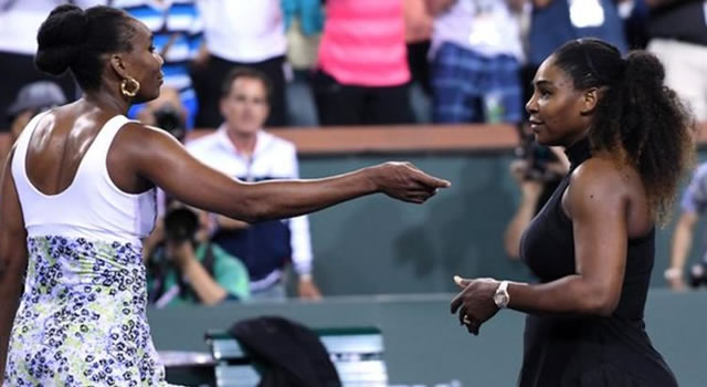 Venus Williams stops sister Serena at Indian Wells