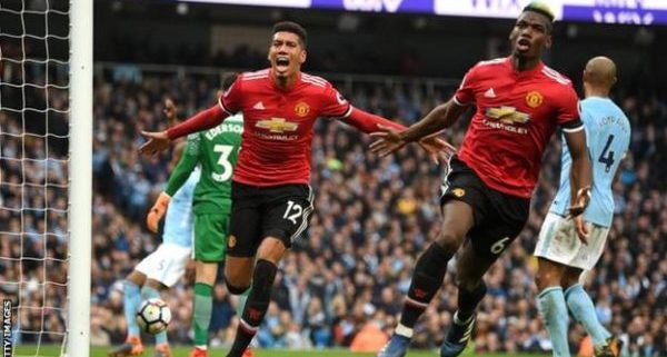 Pogba inspires incredible comeback as Man Utd delay City's EPL triumph