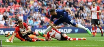 Moses stars as Chelsea set up FA Cup final with Man Utd