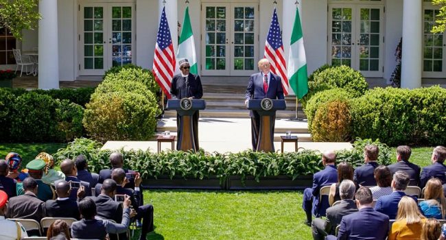 Like Cameron, Trump harps on massive corruption in Nigeria