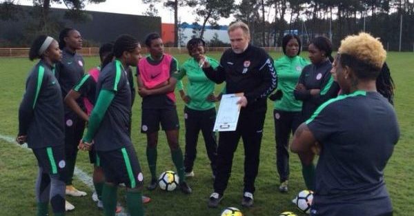 France put eight past Falcons, Oshoala says team is unfit