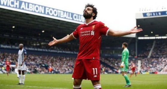 Salah equals goals record as Liverpool draw at West Brom