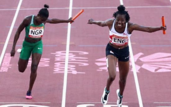 #GC2018: Nigerian women's 4x100m relay team bags bronze; 4x400m team wins silver
