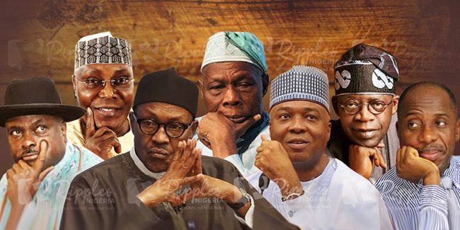 Ripples List: 10 most influential Nigerian politicians ahead of 2019
