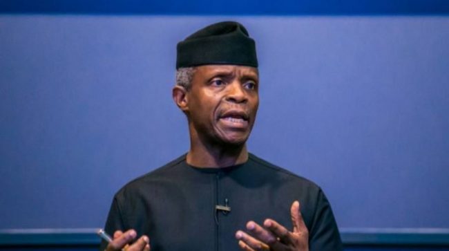 The aspects of restructuring I agree with –Osinbajo