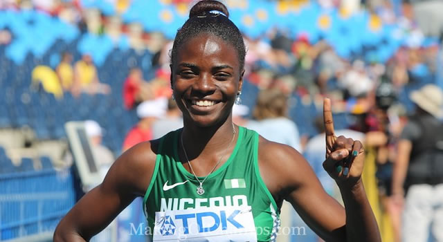 Amusan wins historic gold in 100m Hurdles at C'wealth Games