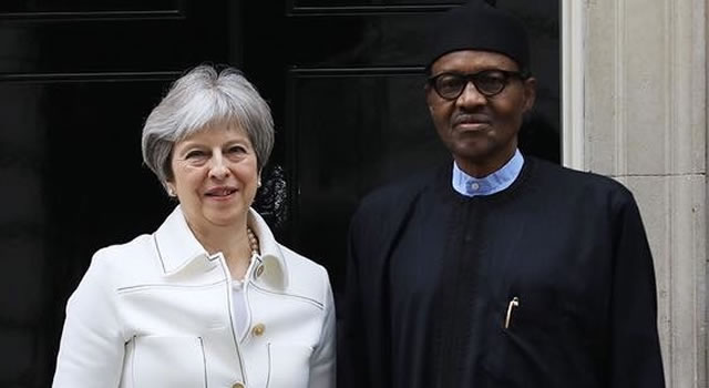 British PM May wants Buhari, others to welcome homosexuality