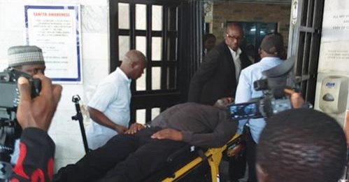 Police re-arrested, move unconscious Melaye to national hospital