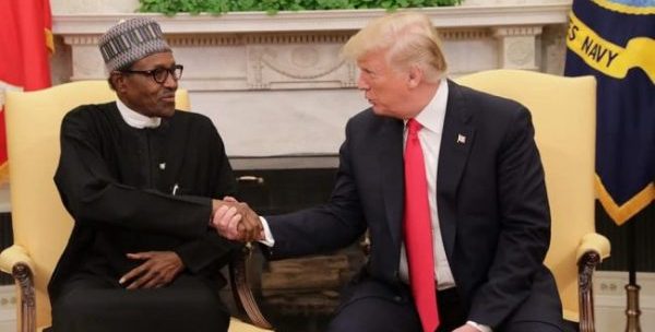Buhari in meeting with Trump