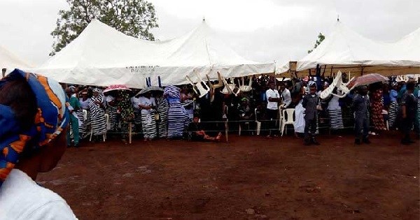 Tears, impassioned speeches as Benue buries murdered Catholic priests, parishioners