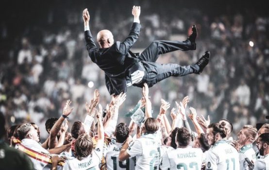 Zinedine Zidane champions league win UCL