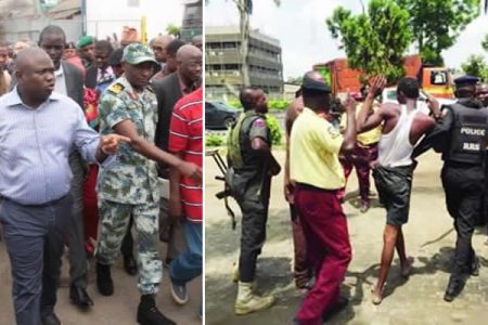 2 injured as LASTMA, 7up workers clash over Ambode