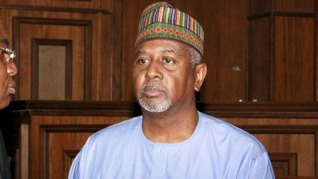 For second time in 24hrs, court grants Dasuki bail as FG brings amended charges