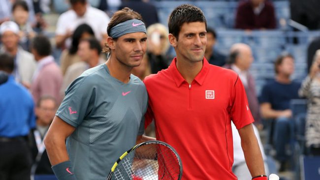 rafael nadal - novak djokovic