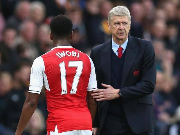 iwobi and wenger