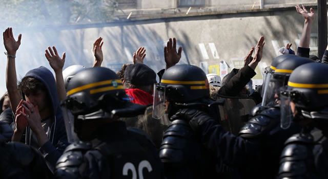PARIS: 109 arrested for violent May Day protests