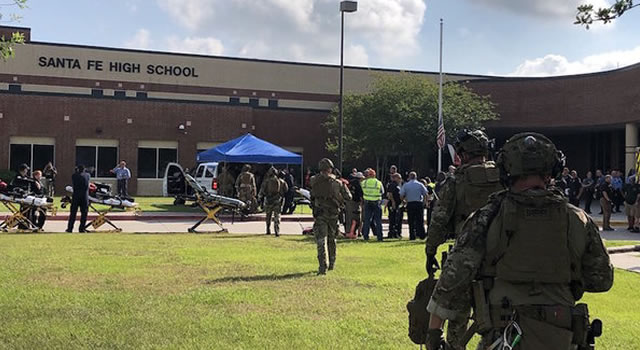 2 arrested after 8 students killed in Texas high school shooting