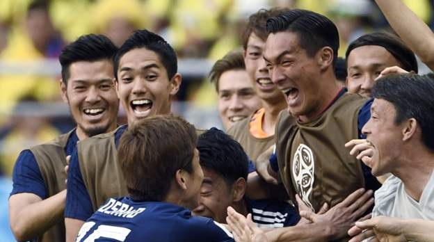 Colombia beaten by Japan at 2018 World Cup