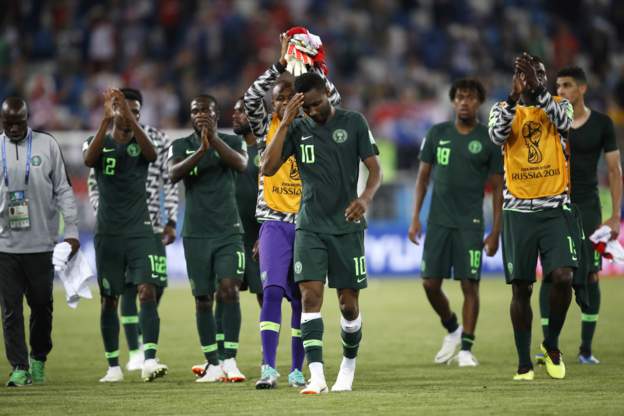 Super Eagles lost to Croatia