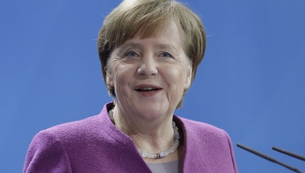 German leader Merkel proffers EU solution to cushion effect of new US tariffs