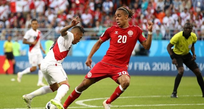 World cup 2018: Denmark beat Peru 1-0