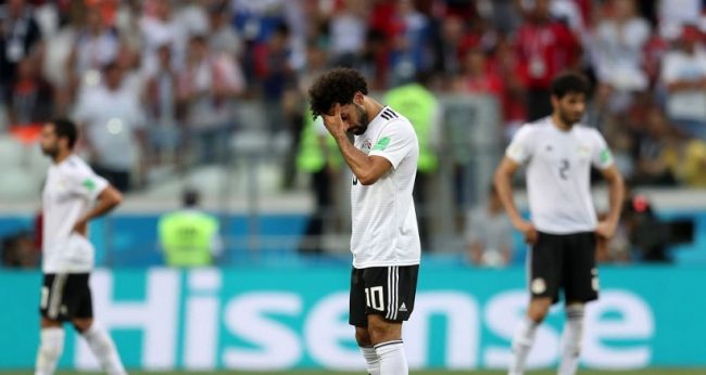Salah and Egypt crash out of World cup
