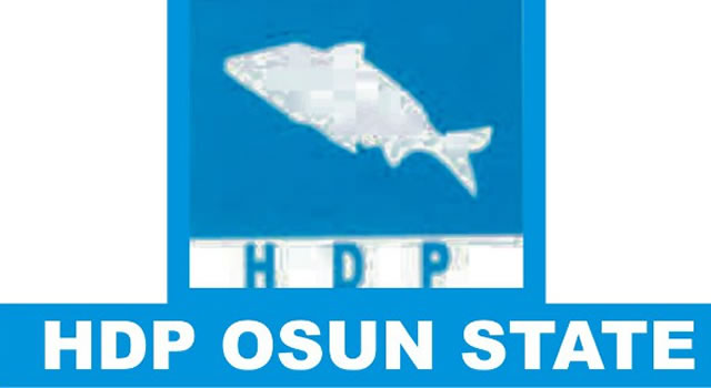 OSUN GOVERNORSHIP POLL: HDP constitutes committee for primary
