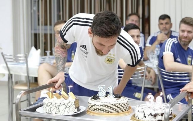 Lionel Messi at 31