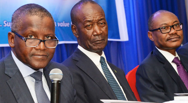 Dangote Cement pays N10.5 per share as dividend in 90% profit payout