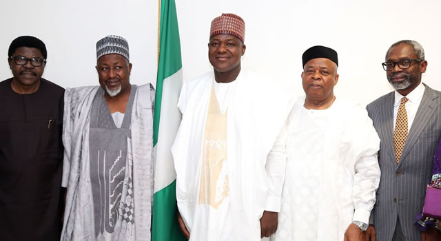 APC National convention committee delegates visits Dogara