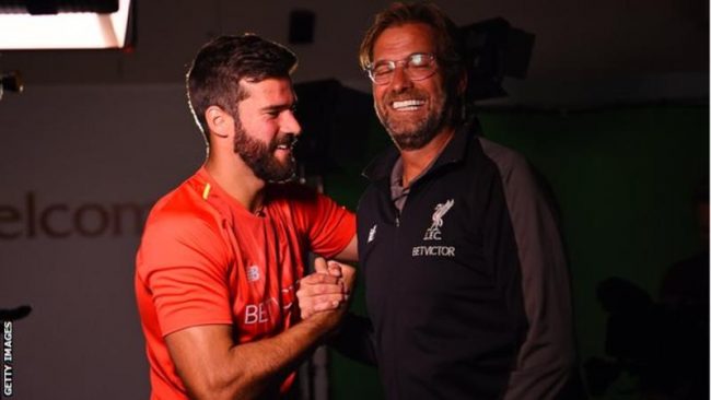 Alisson and Liverpool
