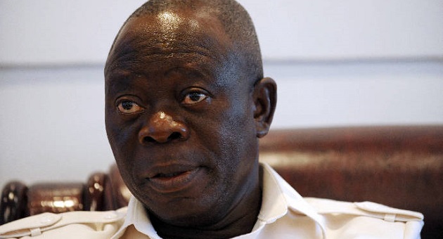 Saraki is a drowning man— Oshiomhole