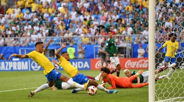 Neymar scores for brazil