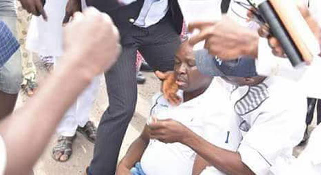 Confusion in Ekiti: Gov Fayose teargassed, govt house sealed off